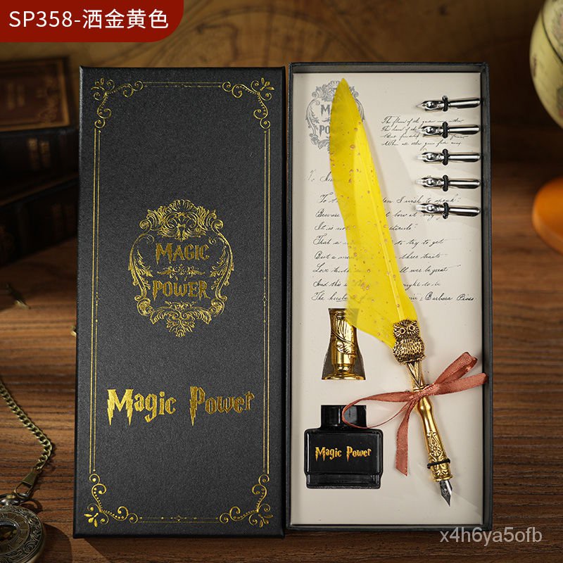 superior productsEuropean Retro Feather Pen Premium Harry Potter ...