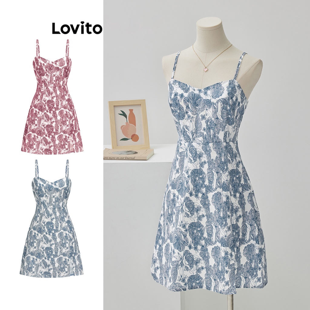 Perle® | Floral Split Dress main image 1