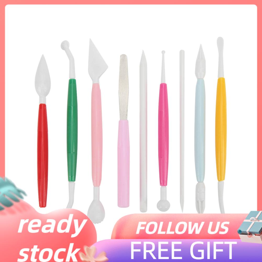 Hanhan1 Kids Plastic Modeling Tools Smoother Edges Pottery Sculpting