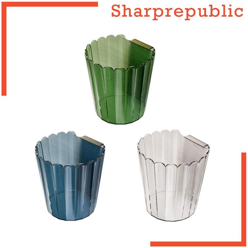 [Sharprepublic] Hanging Trash Can, Small under Sink Garbage Can, 4L
