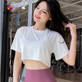Wholesale Loose Fit Sport Yoga Crop Top Women Long Sleeve Pullover  Lightweight Shirt Gym Workout Sweatshirts Wear - China Yoga and Gym price