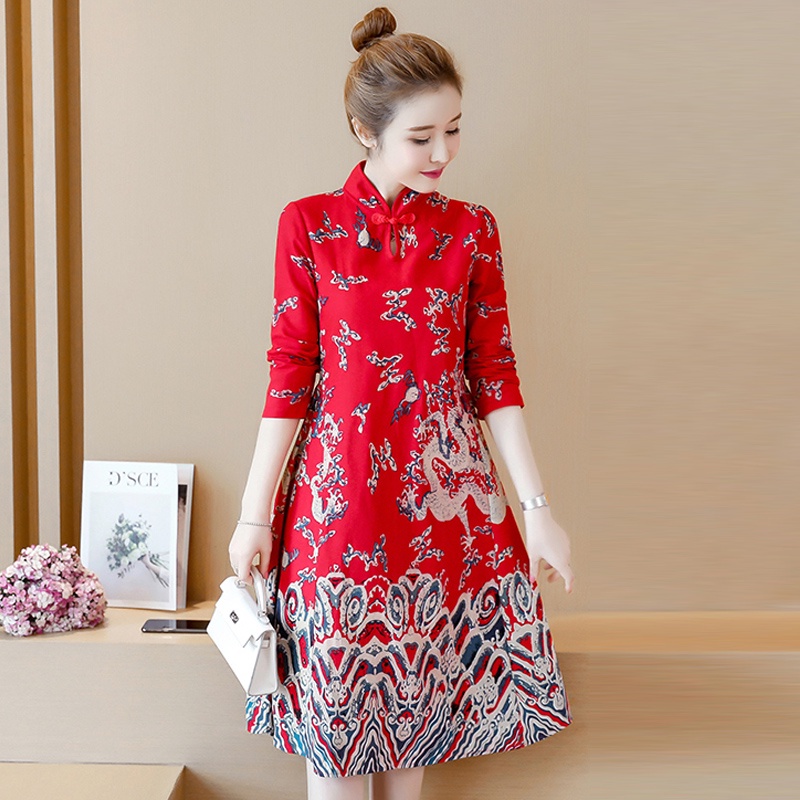 Women Cheongsam Dress 新年旗袍 Chinese New Year Clothes Cny Clothes Qipao ...