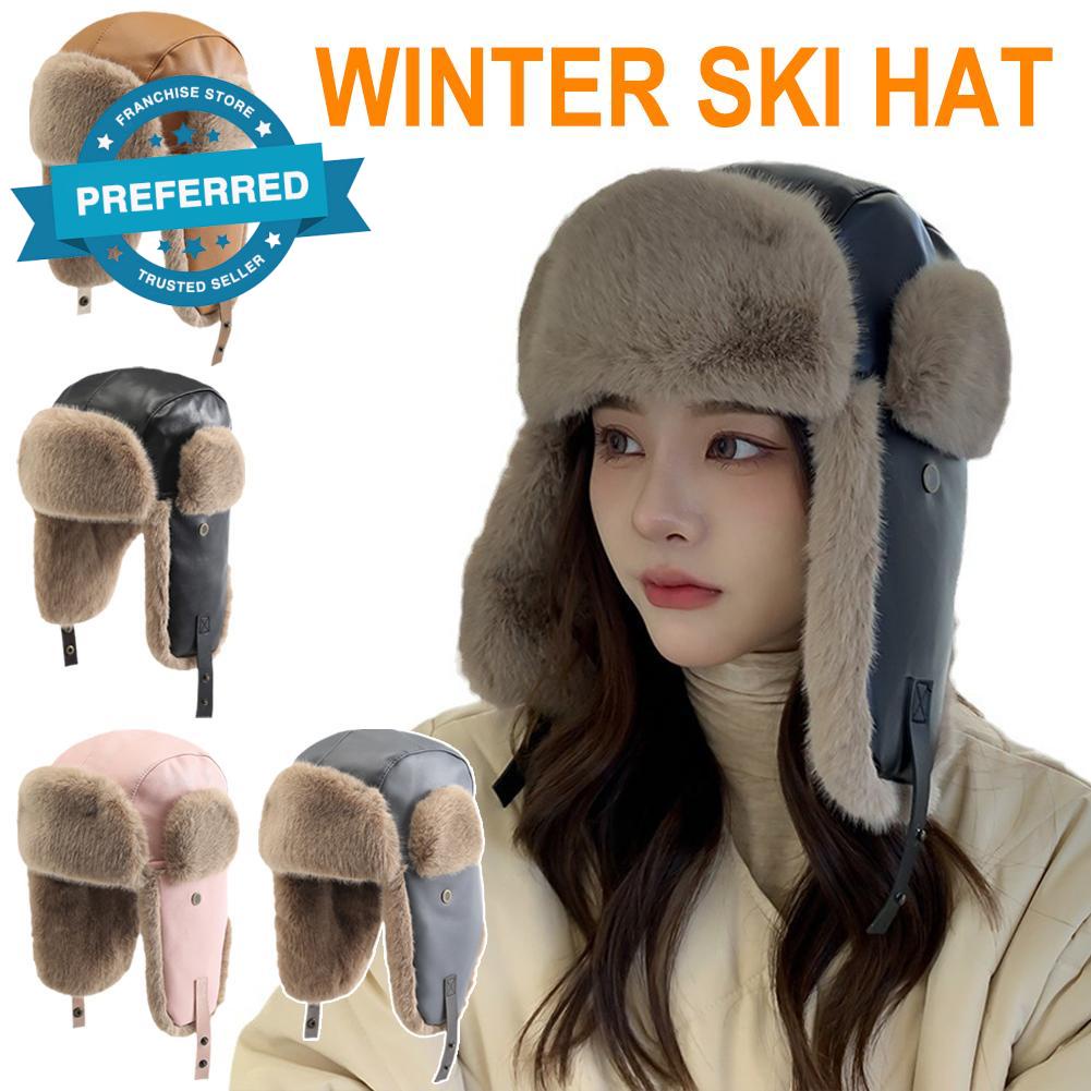 Fur deals ski hat