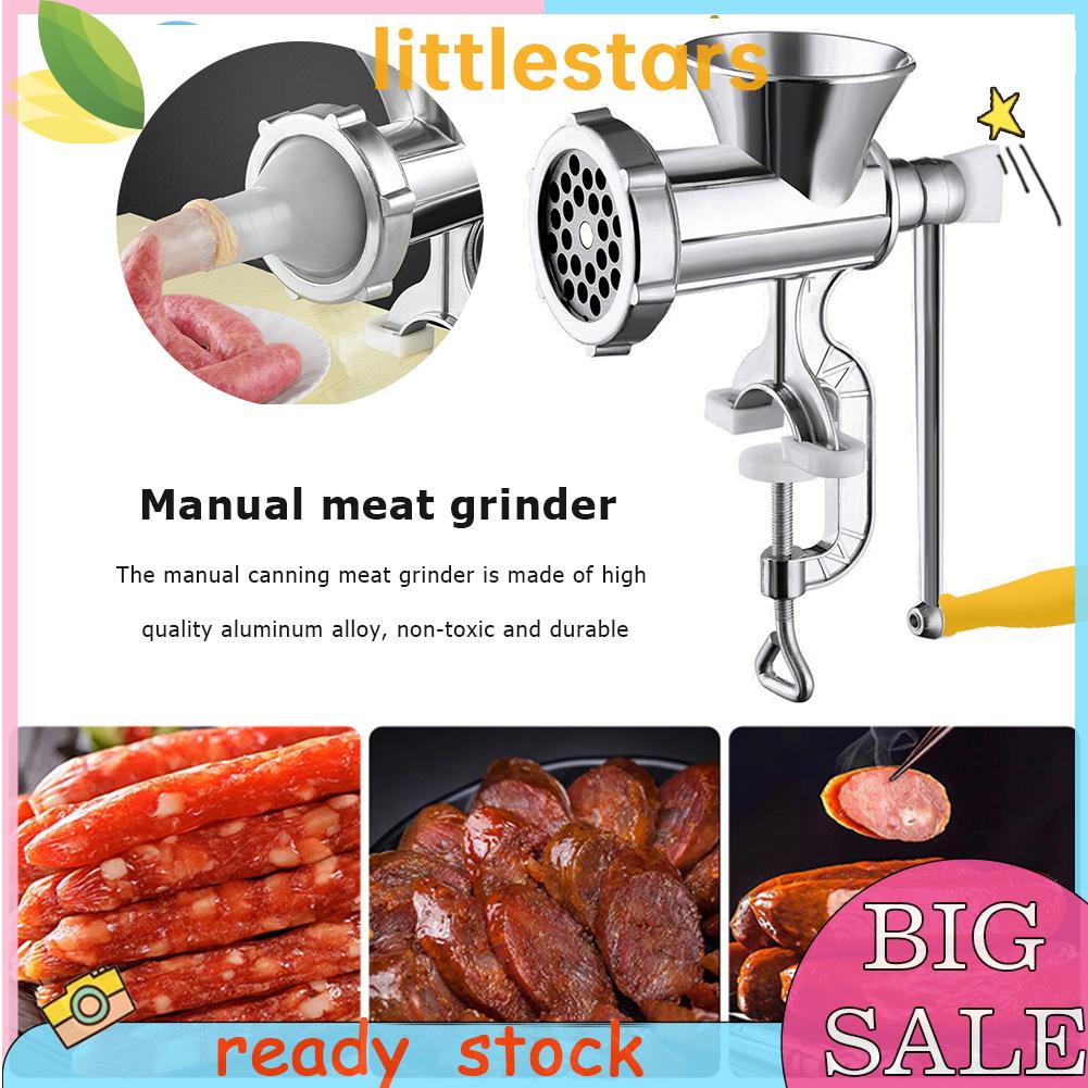 Aluminium Alloy Manual Meat Grinder Sausage Noodle Dishes Handheld Making  Gadgets Mincer Pasta Maker Home Kitchen Cooking Tool