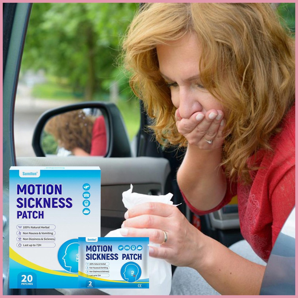 Sea Sickness Patch Anti Vomiting Patches Non Drowsy Sea Sick Patch 20
