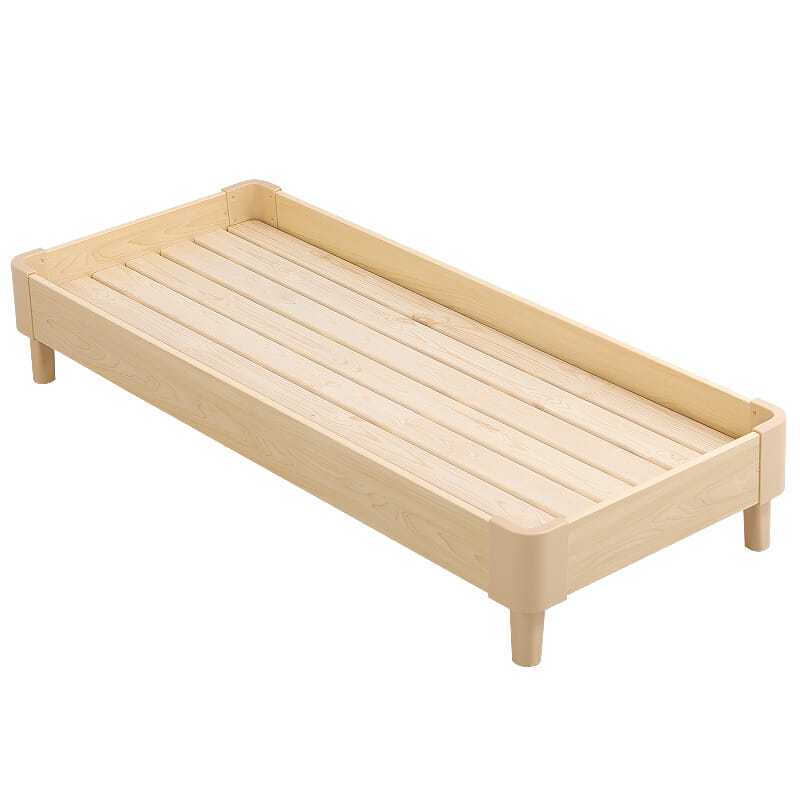 Small Bed Bed for Lunch Break Children's Bed Solid Wood Folding Bed