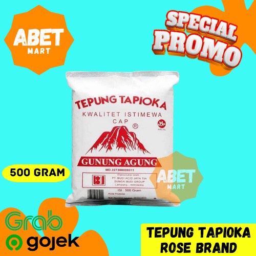 Gunung Agung Merah Tapioca Flour 500 Gr - 500gr Grams Sago Kanji Aci ...