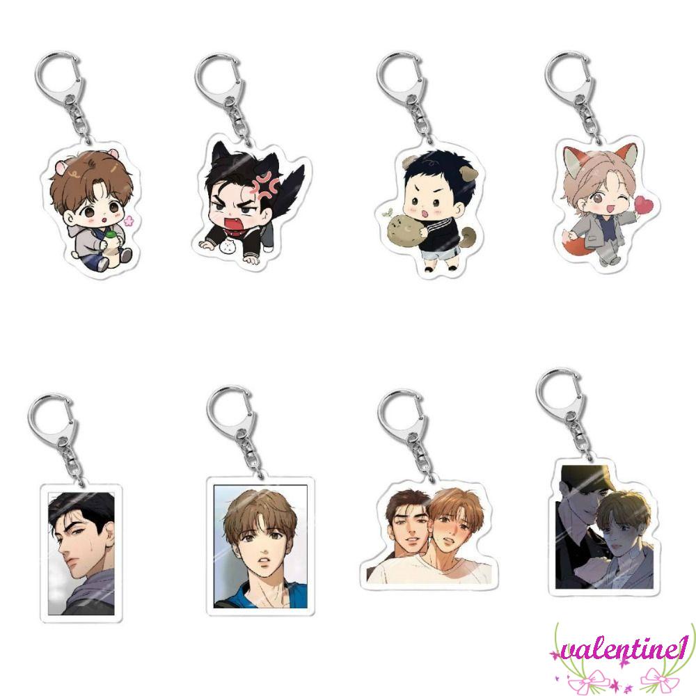 VALENTINE1 BL Manwha Jinx Keychain, Acrylic Manwha Jinx Jinx Joo ...