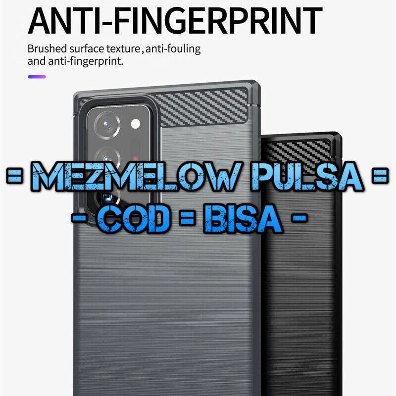 Softcase Soft Case TPU Fiber Carbon Casing Silicone Caseng SAMSUNG NOTE 20 / SAMSUNG NOTE 20 ULTRA - Gambar 3