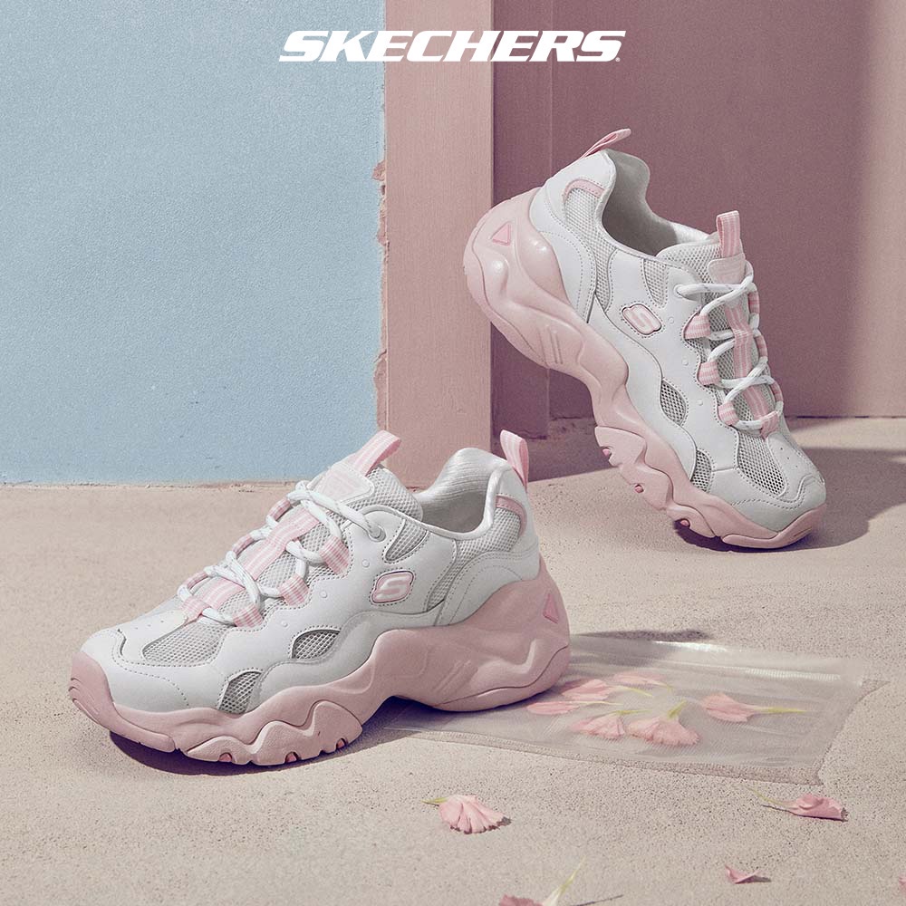 Skechers d store lites 3 pink