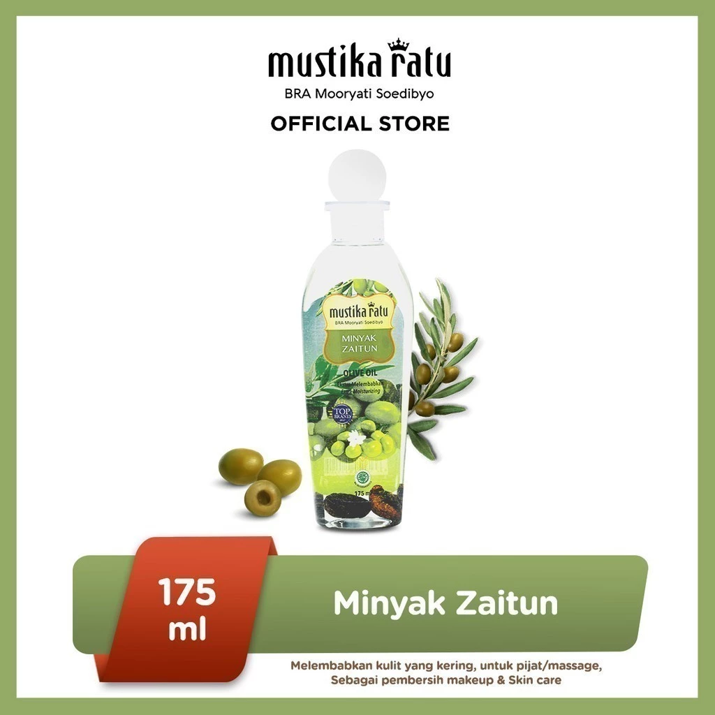 Mustika Ratu Minyak Zaitun 175ml & Mini Series / Lemongrass & Essential Oil / Merah Jingga Official