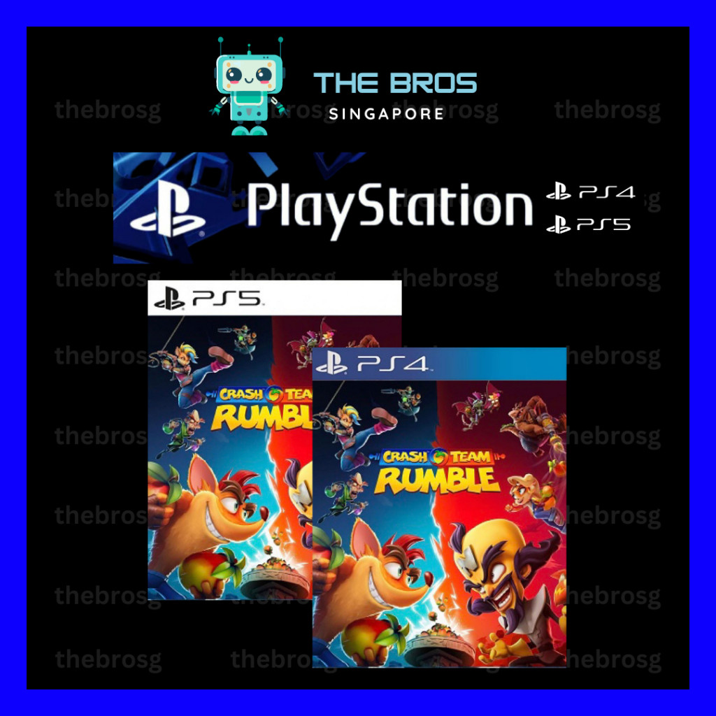⭐ PS4 PS5 PlayStation Digital Game Crash Team Rumble