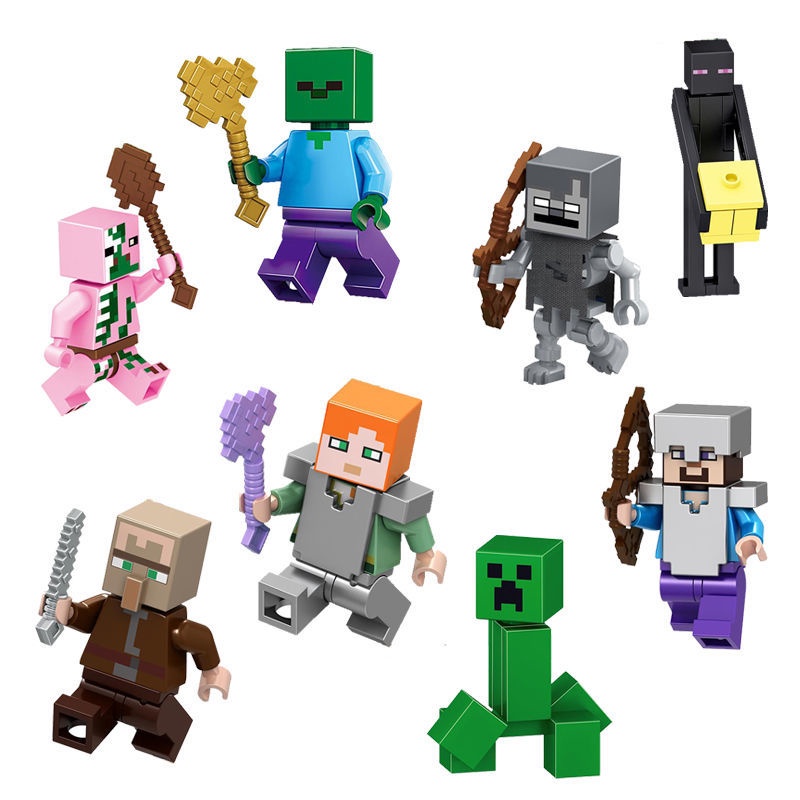 Spider Children's Educational Figures Minecraft Compatible Lego ...