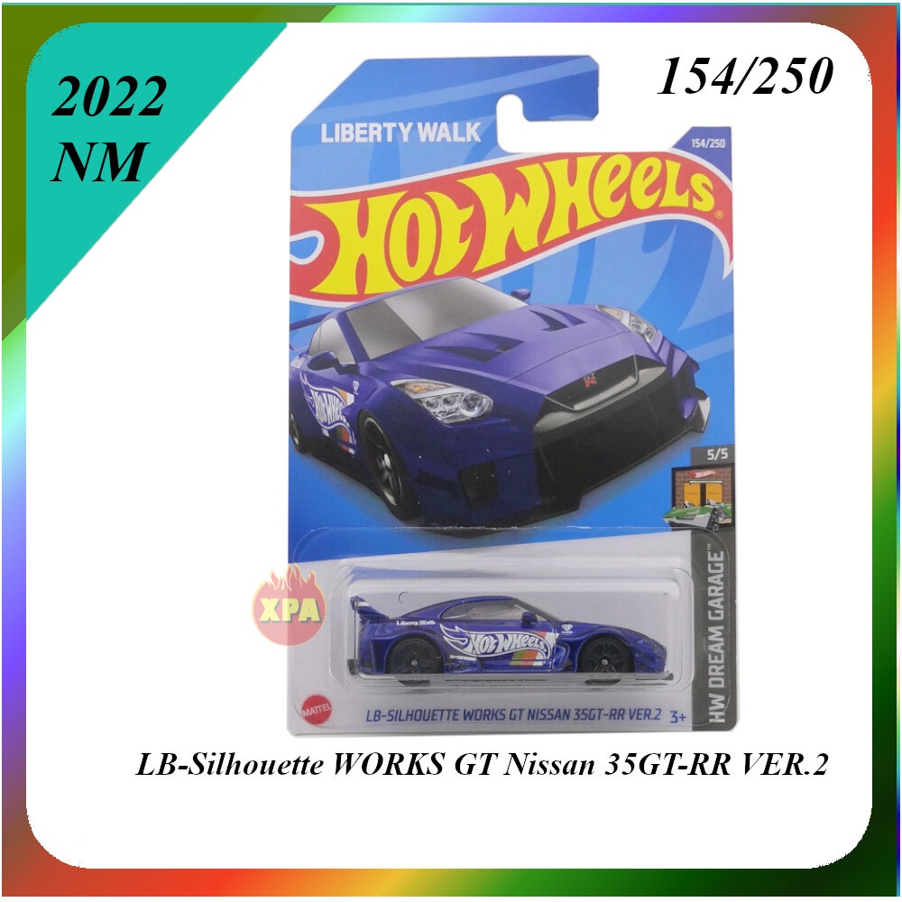 Hot Wheels LBWK JDM R35 Diecast Cars LB-Silhouette WORKS GT Nissan 35GT ...