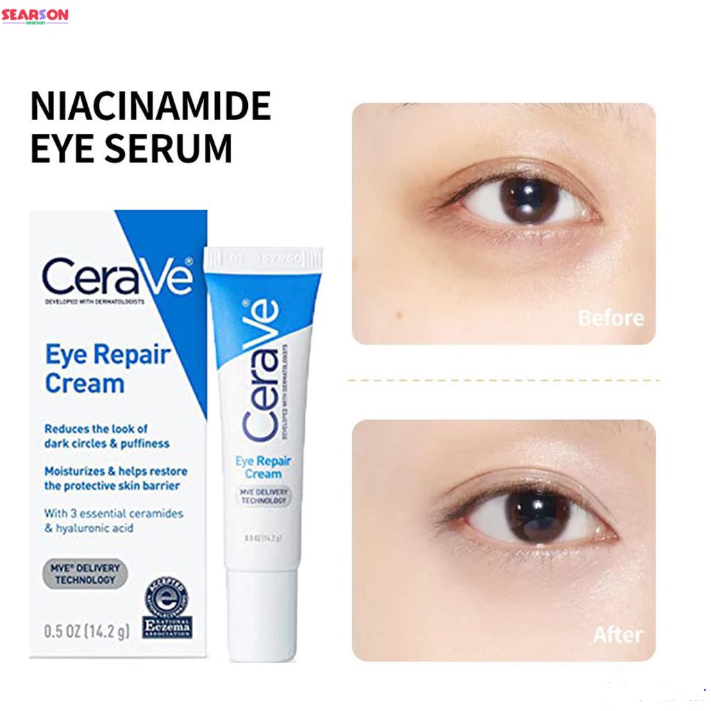 Cerave Eye Cream Repair Relieve Dark Circles And Puffiness Skin Barrier
