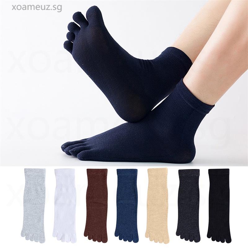Women's Toe Sock Cute Striped Cotton Five Finger Ankle Sock Athletic  Running Toe Socks for Girls (4/5 Pairs)