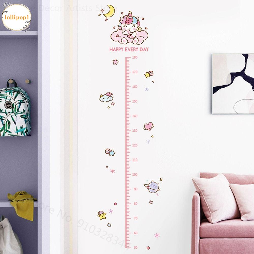 LOLLIPOP1 Animals Height Measure Stickers, Removable 3D 3D Measure ...