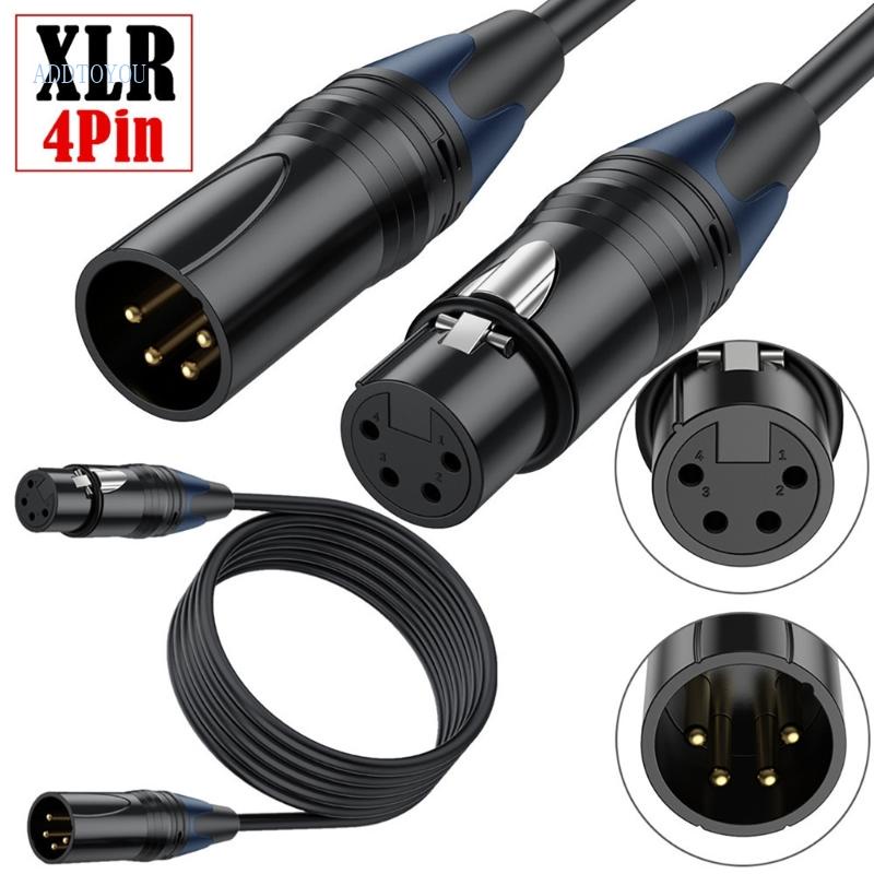 【3C】 XLR 4 Pin DSLR Camera Monitor Recorder Mixer Power Supply Cable ...