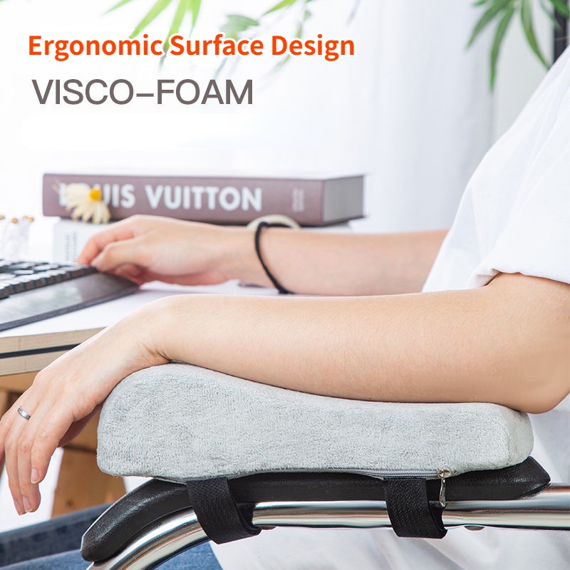 Office Chair Armrests Booster Pads Office Computer Gaming Seat Armrests