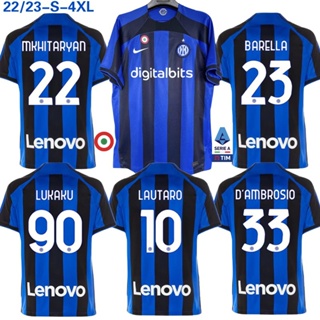 2022-2023 Inter Milan Home Jersey (MKHITARYAN 22)