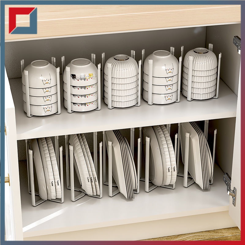 Foldable new kitchen storage racks, non-marking dormitory bedroom ...