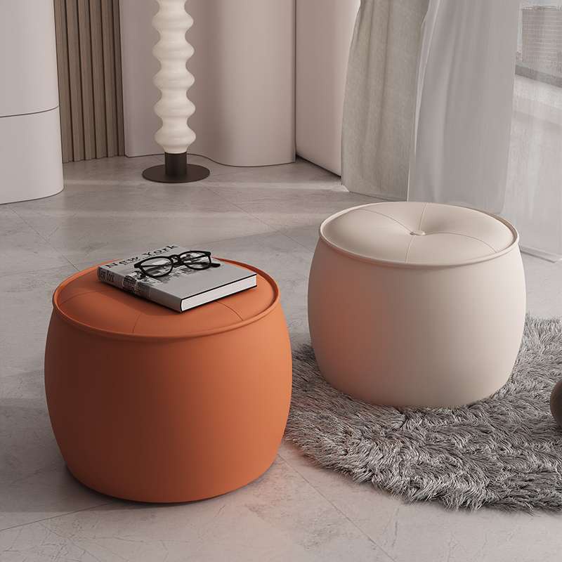 Sofa Stool Round Fashion Home Adult Stool Living Room Simple Small Low ...