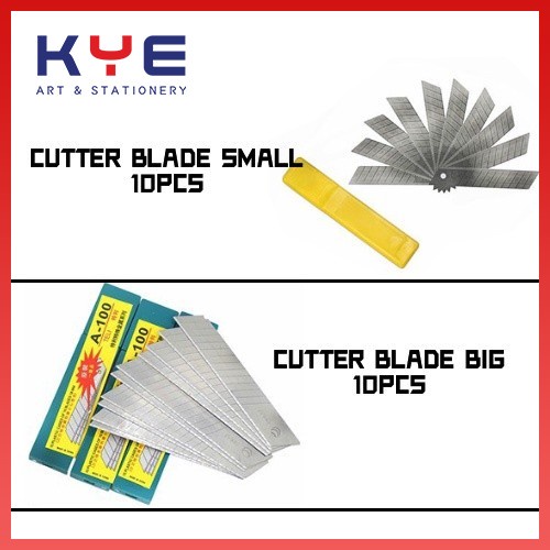 Cutter Refill / Cutter Blade (10 Pcs / Tube) | Shopee Singapore