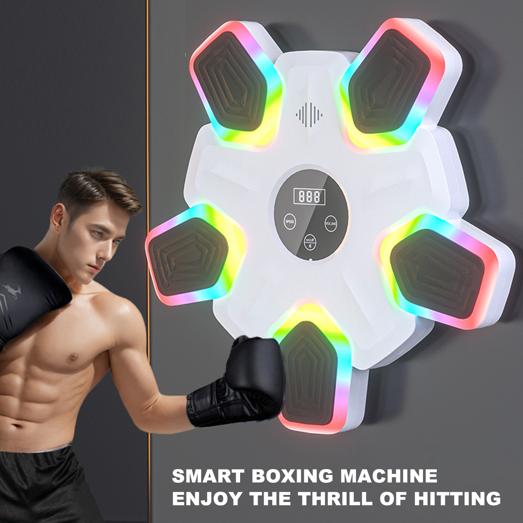 Experimente Für Kinder Ab 6 Music Boxing Machine, Smart Bluetooth Boxmaschine Mit Boxhandschuhen Boxmaschine Mit Musik