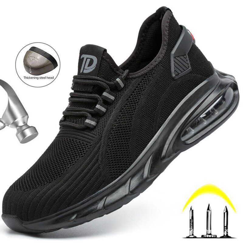 Air cushioned hot sale safety shoes