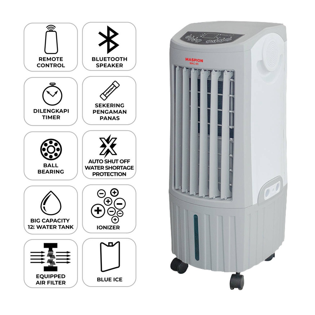 Maspion Air Cooler Pendingin Ruangan Portable MAC-05 - Gambar 3