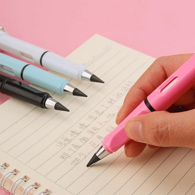 Pensil Abadi Eternal Plus Penghapus Clip 14cm