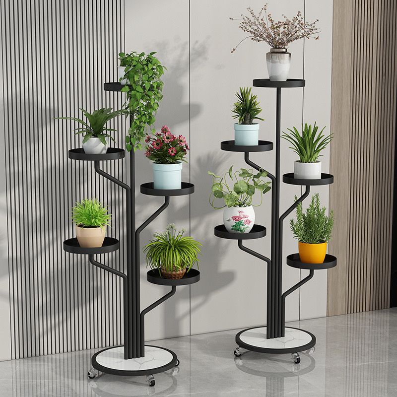 Flower Rack Living Room Floor Shelf Balcony Simple Modern Jardiniere ...