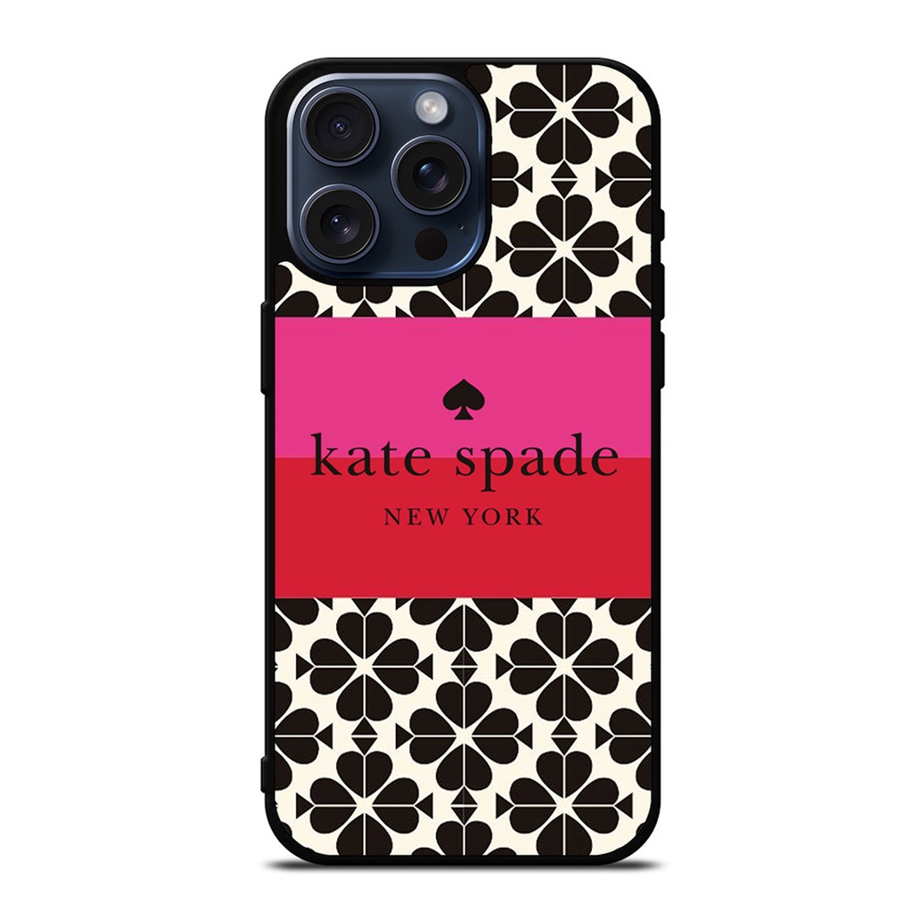 NEW YORK STRIPE KateSpade Black Print IPhone 14Pro Max Phone Case Protector For IPhone 15 IPhone 15 Pro Max Phone Case IPhone 14Pro Max Limited Edition Phone Case Shopee Singapore