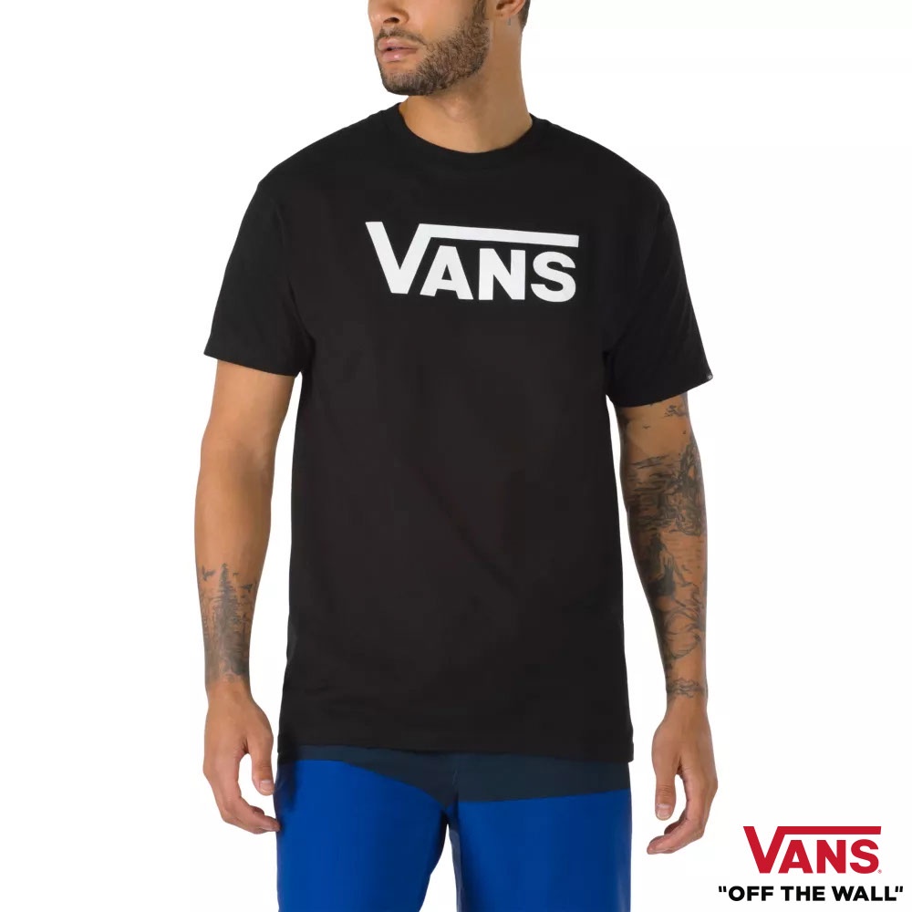 Vans Classic T Shirts Men Black VN000GGGY281 Shopee Singapore