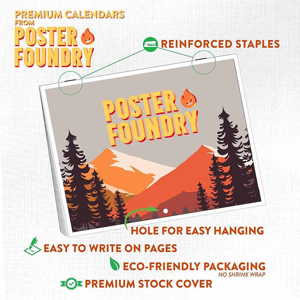 Calendar Funny Highland Cow Calendar 2024 Highland Cattle Calendar