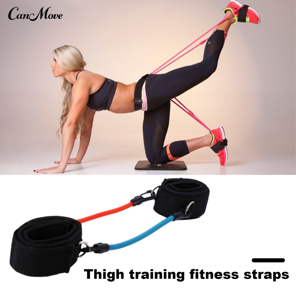 Leg And Butt Training Band Thigh Training Resistance Band Thigh Butt Hip Gluteus Training Ankle 4047