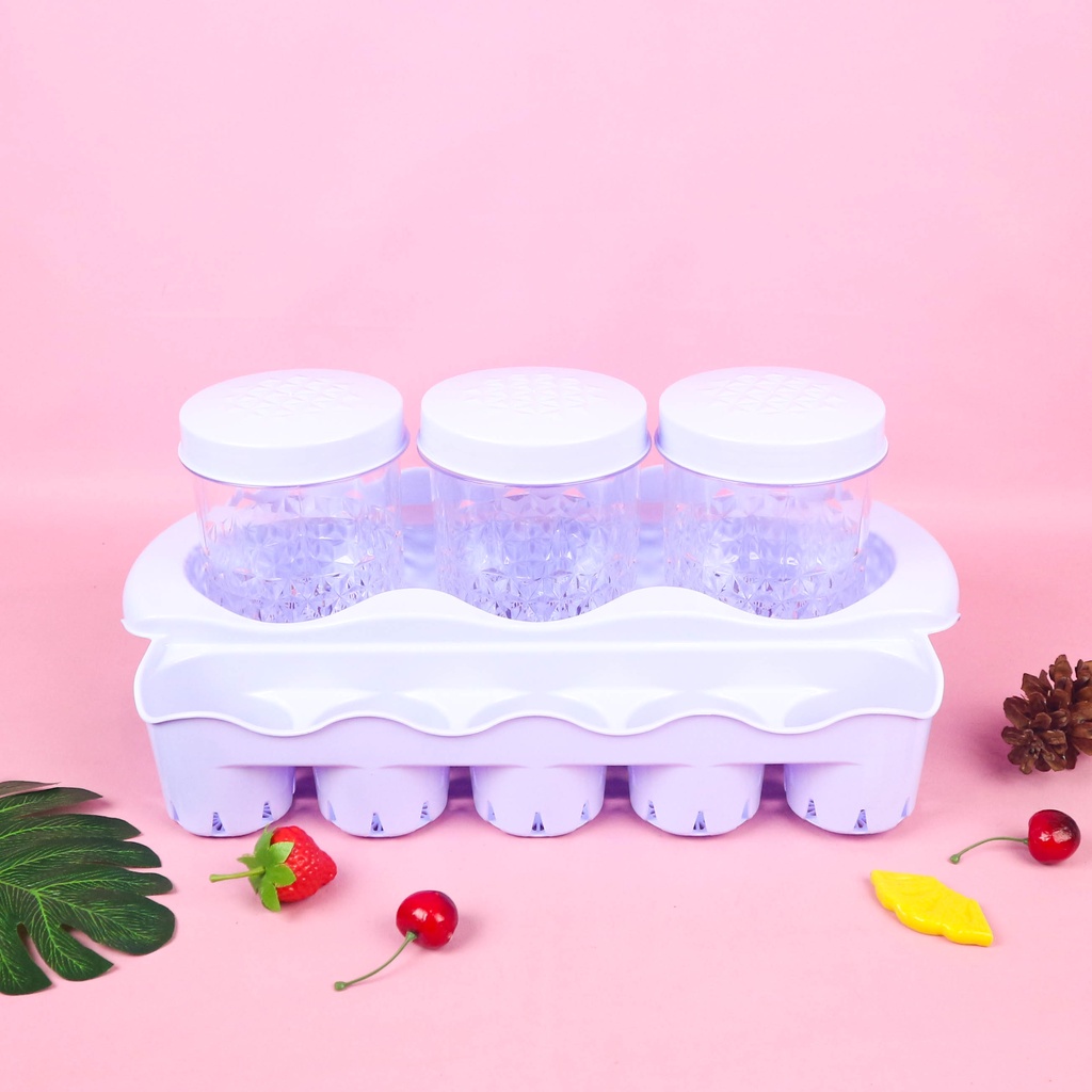 Dm - Premium Calista Jar Contains 3 Jars + 10 Mineral Water Holes ...