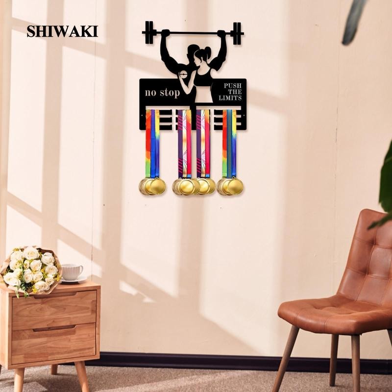 [Shiwaki] Medals Display Hanger Award Ribbon Organizer Runner Iron ...