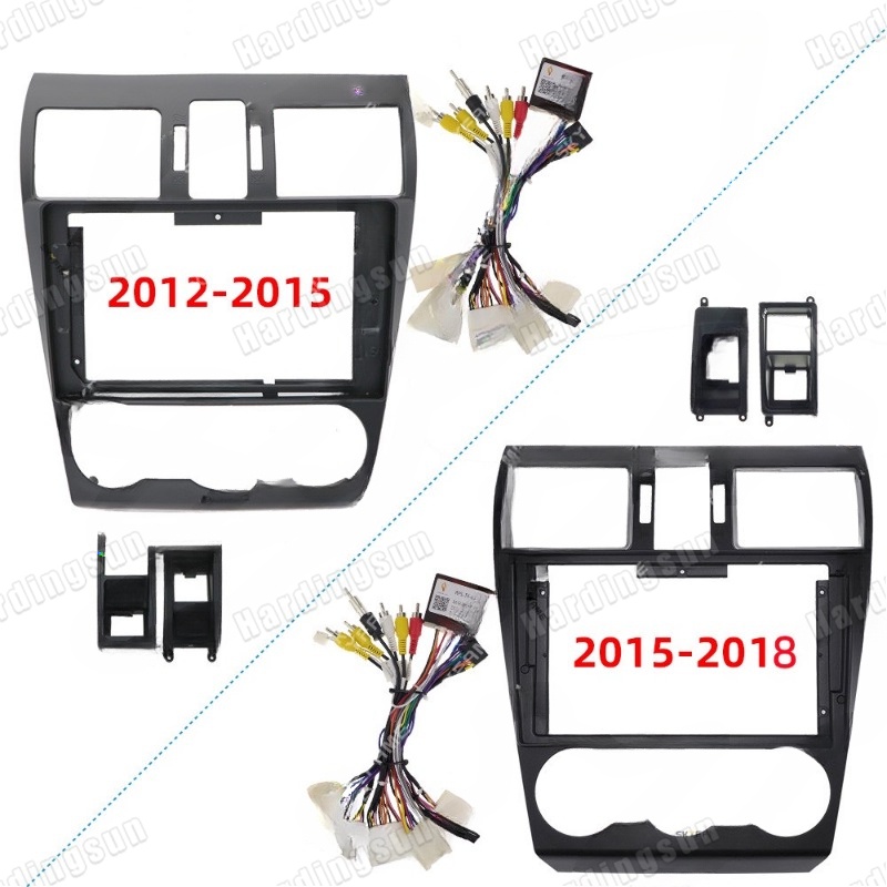 Car Frame Fascia Adapter Canbus Box Decoder For Subaru Forester XV WRX Android Radio Dash