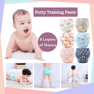 NYT 4Pc / Baby Boys Training Pants Potty Training Toddlers Toddlers Cute  Cartoon Waterproof 4-Layer Diapers