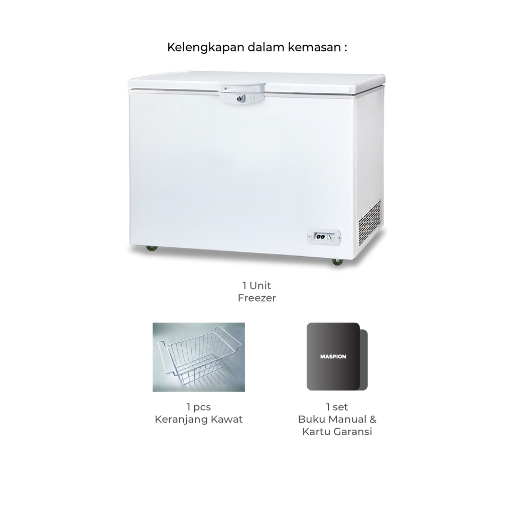 Maspion Freezer 200 Liter UFH-200 TN - Gambar 4