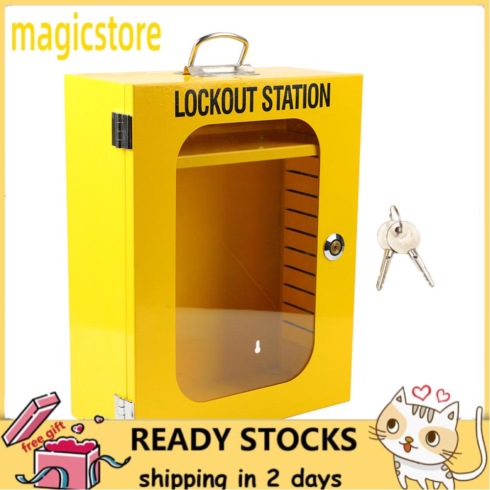 Magicstore Wall Mounted Heavy Duty Loto Box for Machine Service