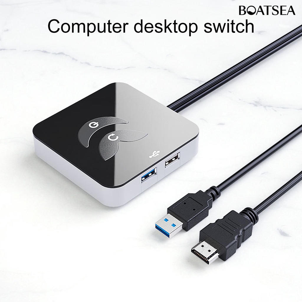 [BOAT] Desktop Computer Power Switch USB3.0/2.0 5Gbps PC External Power