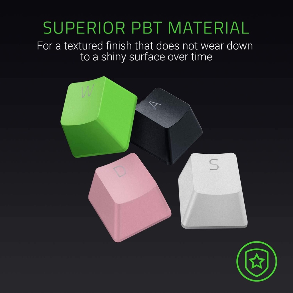 Razer Doubleshot PBT Keycap Upgrade Set for Mechanical &Optical ...