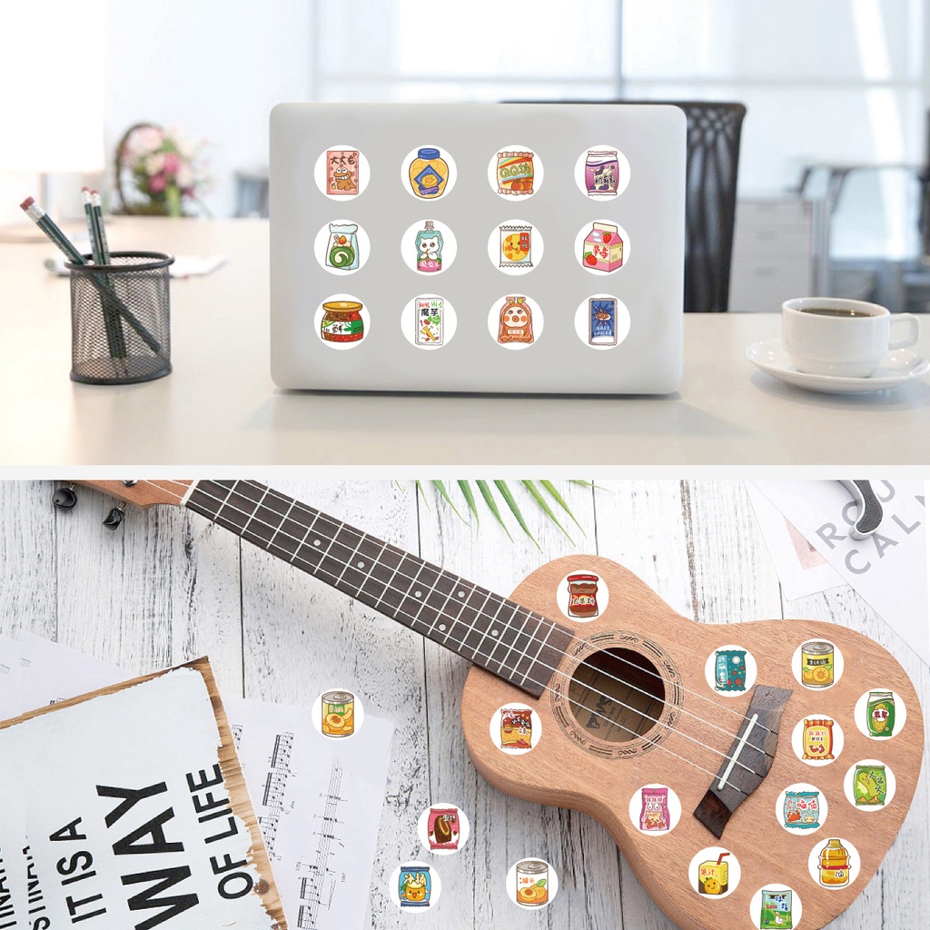 200PCS/Roll Cartoon Snack Student Reward Encourage Creative Decoration ...