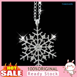 Frozen snowflake clearance necklace