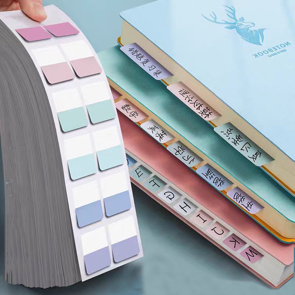 Multicolor Sticky Notes Simple Writable Notepads Index Tabs Pages Flags ...