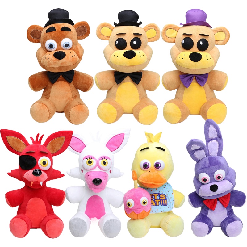 45CM Five Nights At Freddy's FNAF Freddy Fazbear Bear Bonnie Chica ...