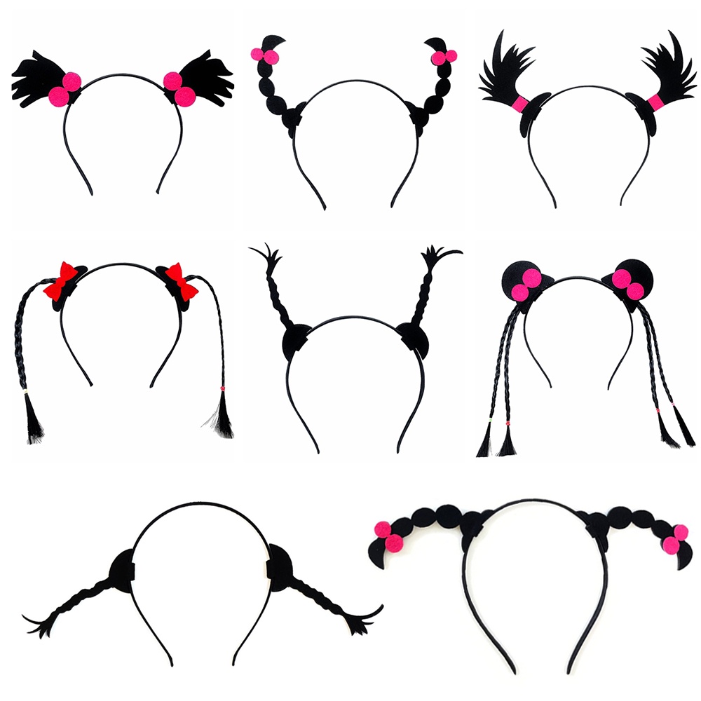 Interesting Braids DIY Headbands Tiktok Funny Hairband for Women Men