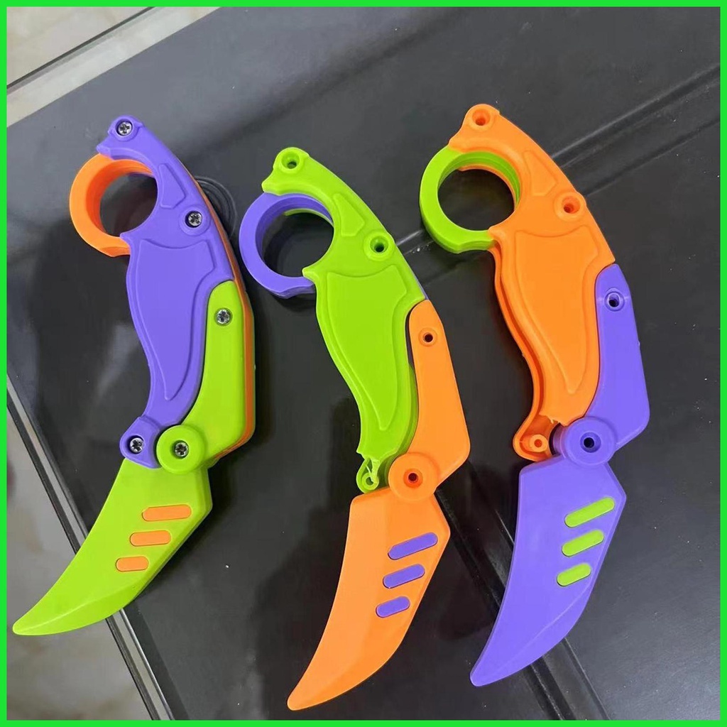 3D Gravity Fidget karambit knife Toys not1sg Shopee Singapore